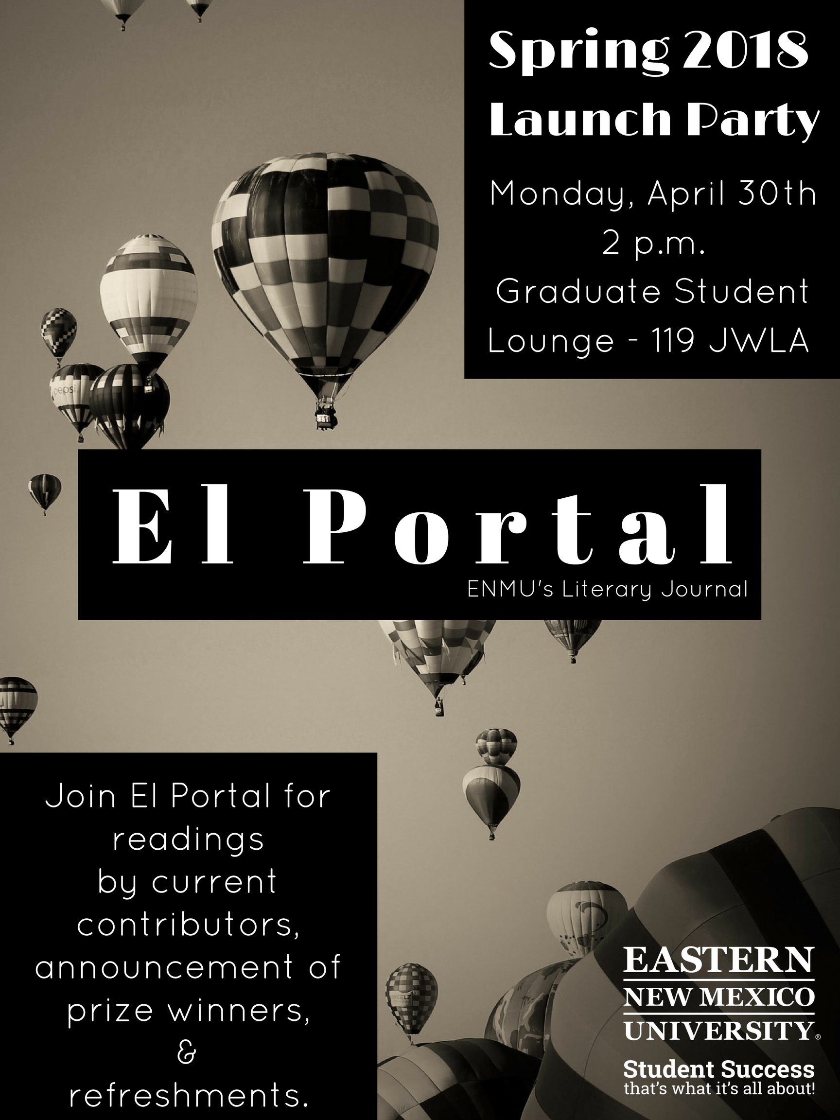 Launch Party Patina Poster